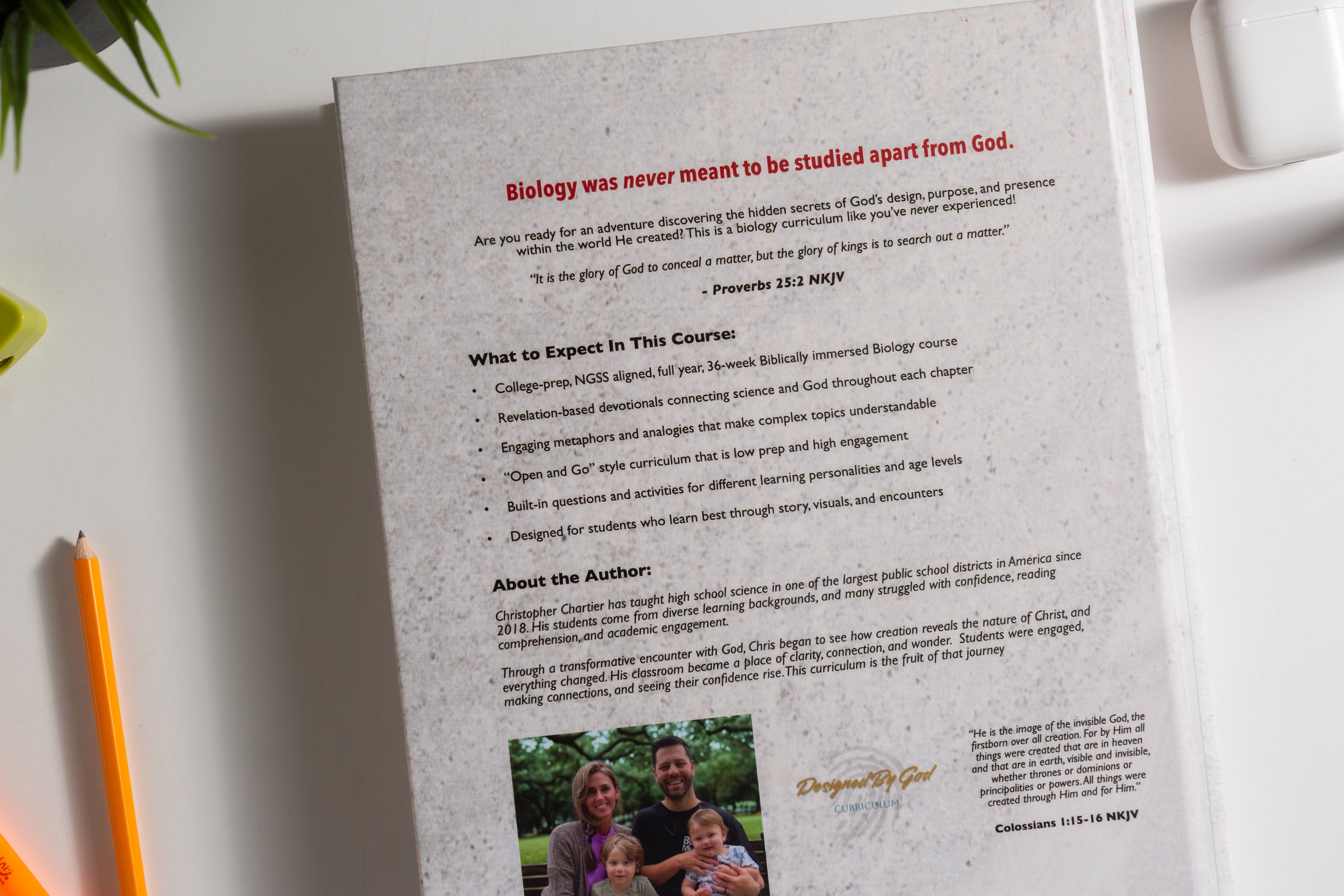 Biology: Designed By God - Hardcover Edition